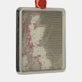 Tidal Chart British Zeeen Metalen Ornament (Rechts)