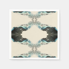 Tidal Echoes — Abstract Fluid Ink Pattern Servet
