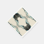 Tidal Echoes — Abstract Fluid Ink Pattern Servet (Hoek)