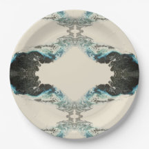 Tidal Echoes — Abstract Vloeibaar Inktpatroon