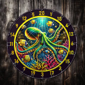 Tidal Embrace Octopus Dartboard Dartbord
