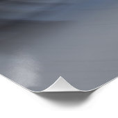 Tidal Flow Abstracte kunst Perfect Poster (Hoek)