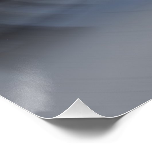 Tidal Flow Abstracte kunst Perfect Poster (Hoek)