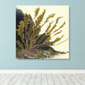 Tidal Fronds Canvas Afdruk (Insitu (Houten vloer))