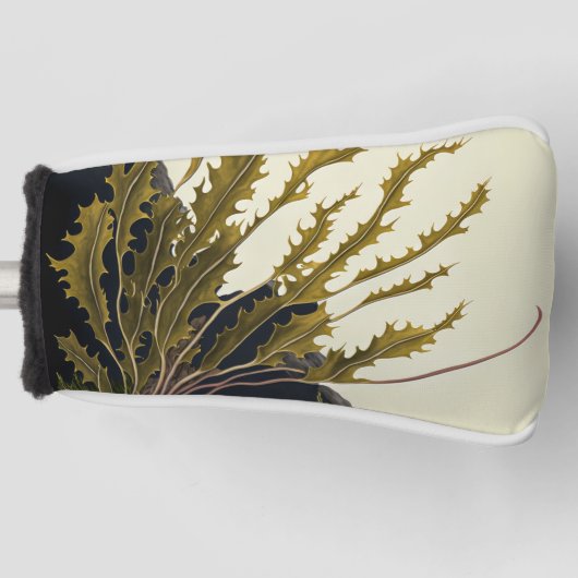 Tidal Fronds Golfheadcover (Voorkant)