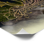 Tidal Fronds Perfect Poster (Hoek)