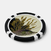 Tidal Fronds Poker Chips (Enkel)