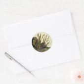Tidal Fronds Ronde Sticker (Envelop)