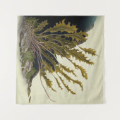 Tidal Fronds Wandkleed (Voorkant (horizontaal))