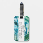 Tidal Sweep II Bagagelabel (Achterkant verticaal)