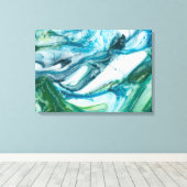 Tidal Sweep II Canvas Afdruk (Insitu (Houten vloer))