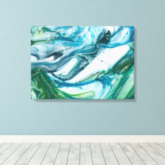 Tidal Sweep II Canvas Afdruk (Insitu (Houten vloer))