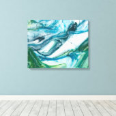 Tidal Sweep II Canvas Afdruk (Insitu (Houten vloer))
