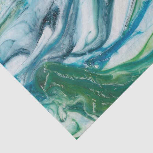 Tidal Sweep II Tissuepapier (Detail)