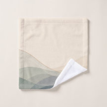 Tidal Veil Sea Glass Kustbadkamer Handdoekenset