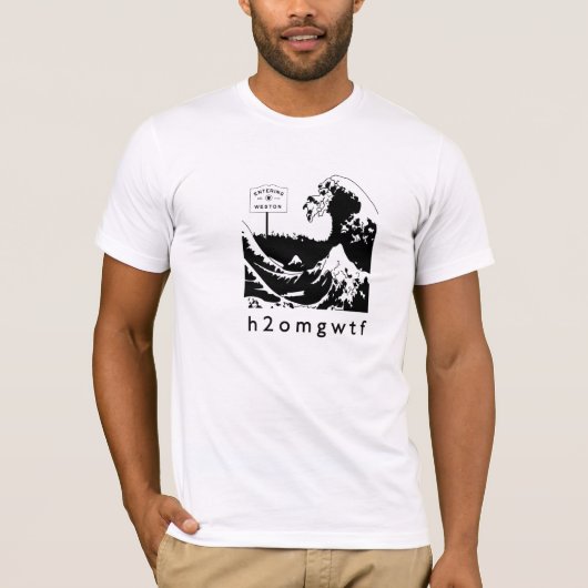 Tidal Wave in Weston T-shirt (Voorkant)