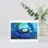 Tidal Wave POST-KAART Briefkaart (Staand voorkant)