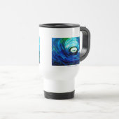 Tidal Wave TRAVEL MUG WHITE Reisbeker (Voorkant rechts)