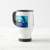 Tidal Wave TRAVEL MUG WHITE Reisbeker (Voorkant links)