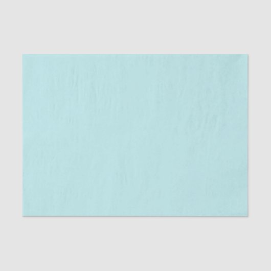 Tidal Whisper Bleke Baby Blauw Solid Tissuepapier (Voorkant)