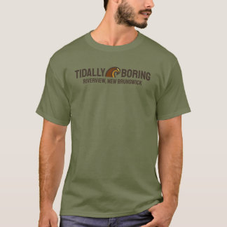 Tidally Boring Riverview, NB T-shirt