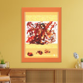 Tidaltang Canvas Afdruk (Insitu (Woonkamer))