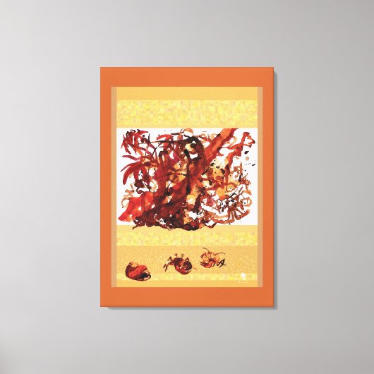 Tidaltang Canvas Afdruk (Voorkant)