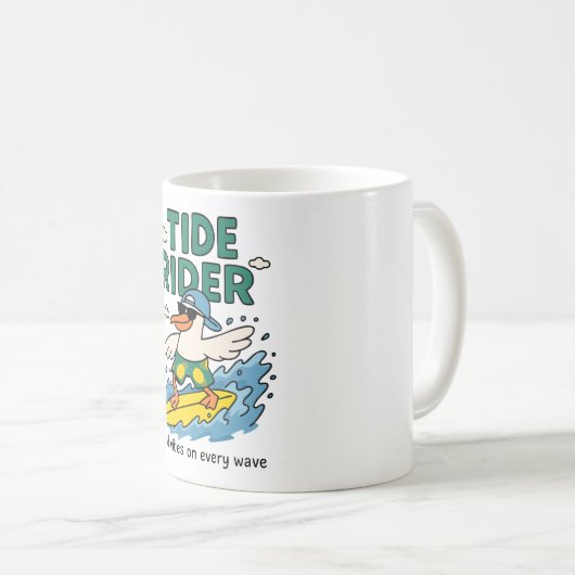 Tide Rider Koffiemok (Voorkant rechts)