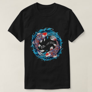 Tide Your Soul Koi Fish T-Shirt – Symbolische kuns
