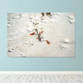 Tideline Calligraphy Canvas Afdruk (Insitu (Houten vloer))