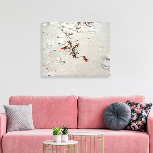 Tideline Calligraphy Canvas Afdruk (Insitu (Woonkamer))