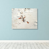 Tideline Calligraphy Canvas Afdruk (Insitu (Houten vloer))