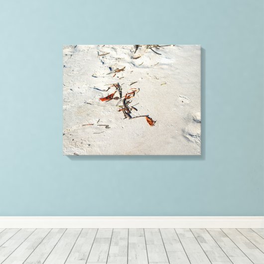 Tideline Calligraphy Canvas Afdruk (Insitu (Houten vloer))