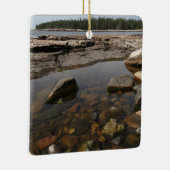Tidepool in Wonderland in het nationaal park Acadi Keramisch Ornament (Rechts)
