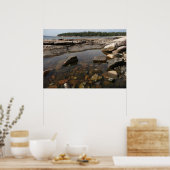 Tidepool in Wonderland in het nationaal park Acadi Poster (Keuken)