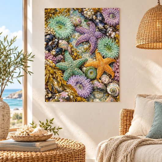 Tidepool Jewels Kunstprint Poster