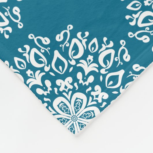 Tidepool Mandala Fleece Deken (Hoek)