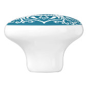 Tidepool Mandala Keramische Knop (Zijkant)