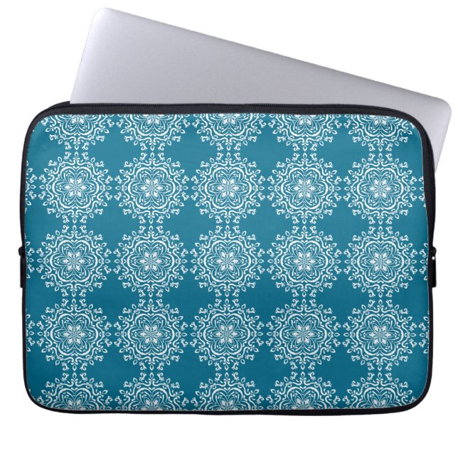 Tidepool Mandala Laptop Sleeve (Voorkant)