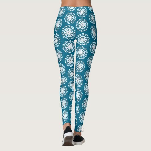 Tidepool Mandala Leggings (Achterkant)