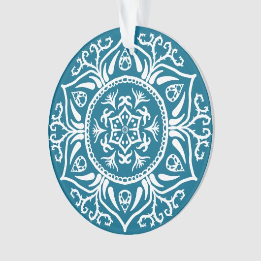 Tidepool Mandala Ornament (voorkant)