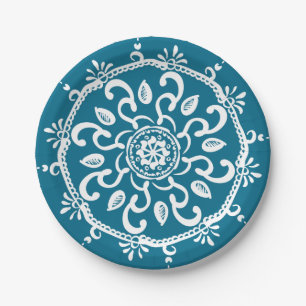 Tidepool Mandala Papieren Bordje