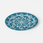 Tidepool Mandala Papieren Bordje (Gekanteld)