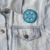 Tidepool Mandala Ronde Button 5,7 Cm (In situ)