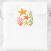 Tidepool Treasures Ronde Sticker (Tas)