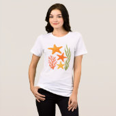 Tidepool Treasures Tri-Blend Shirt (Voorkant volledig)