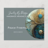 Tides of Balance | Yin Yang Design Flyer (Achterkant)