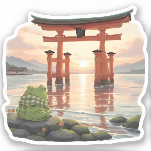 Tides of Tranquility Sticker (Voorkant)