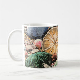 Tides Out serie Handgeschilderde originele kunst Koffiemok