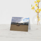 Tides Out St Ives Cornwall Engeland Kaart (Gele Bloem)